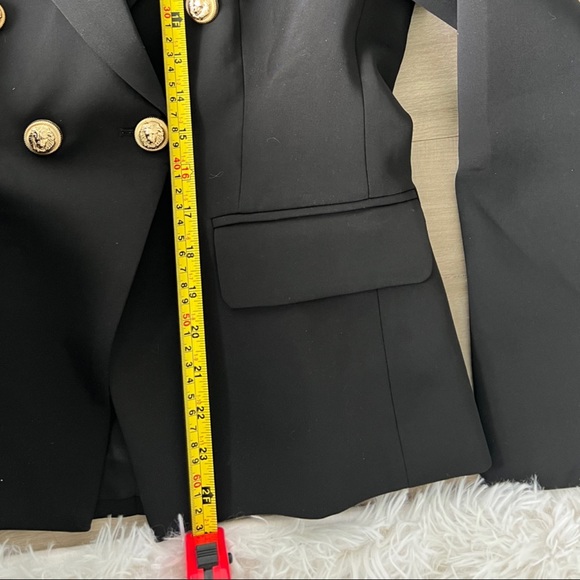 Black Slim Fit Blazer - Picture 11 of 11